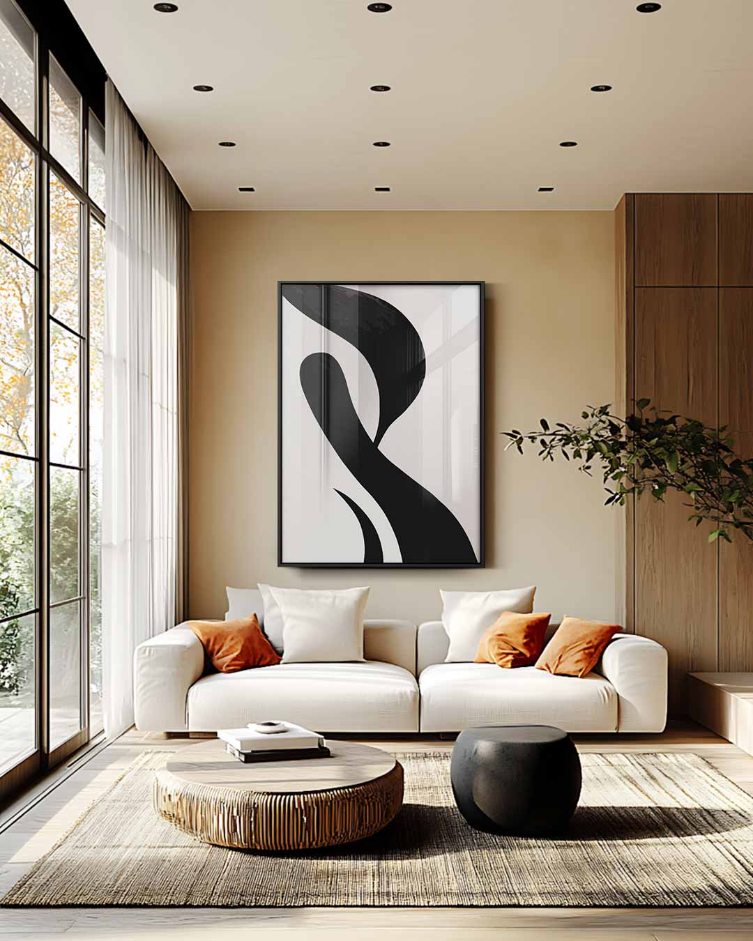 Dans van Schaduw Kunstwerk-canvas-dibond-plexiglas-wanddecoratie-WallArtistic
