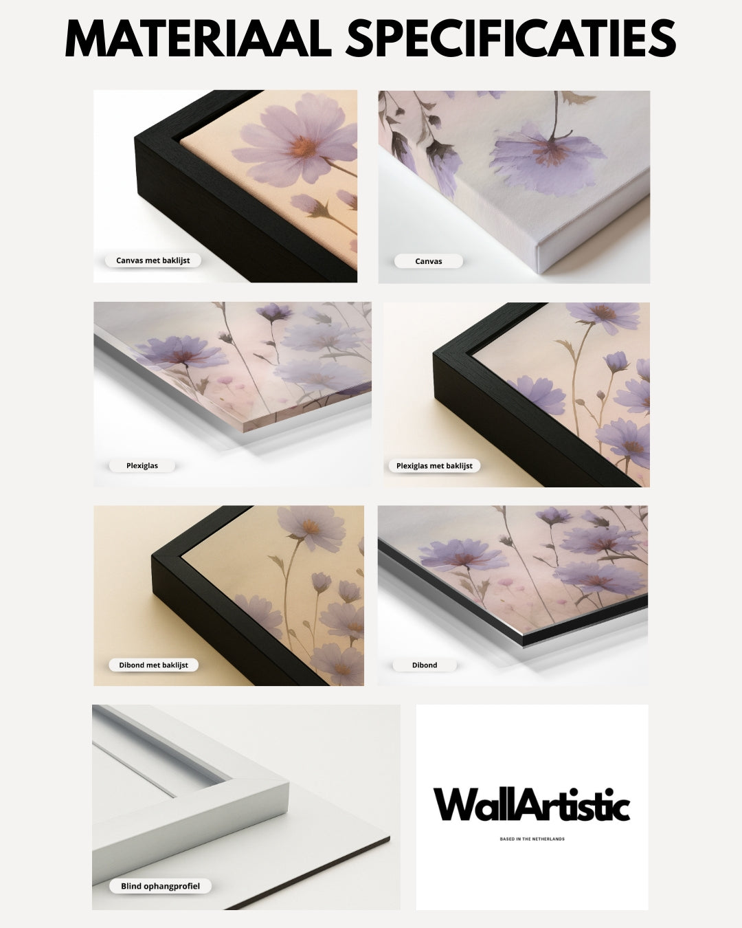 Aarde en Goud Harmonie Kunstwerk-canvas-dibond-plexiglas-wanddecoratie-WallArtistic