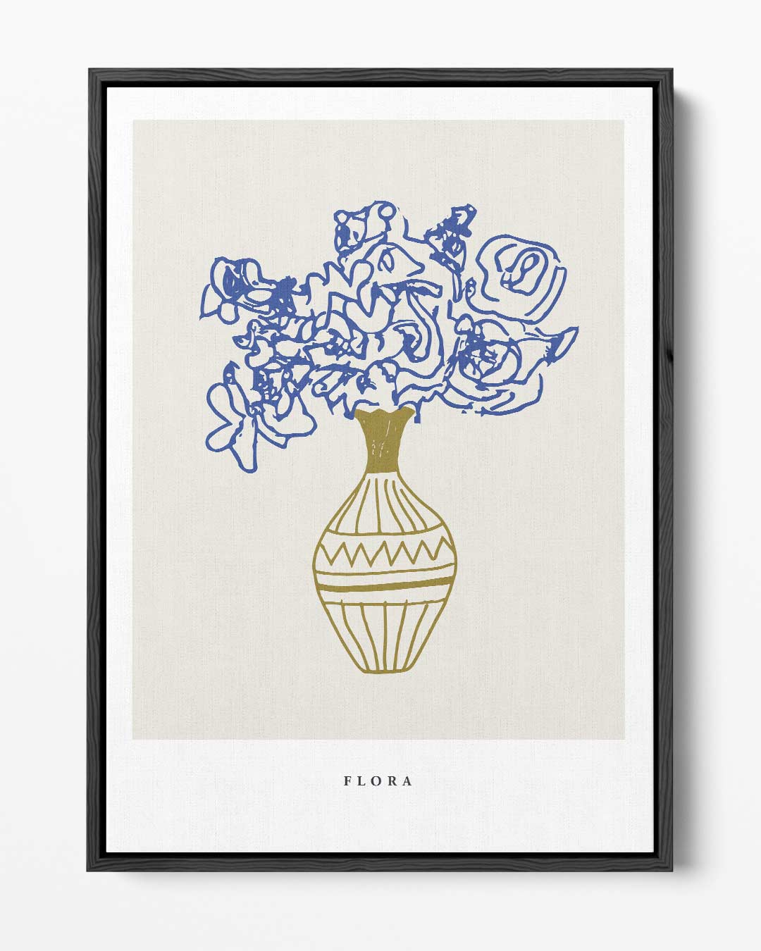 Kleurrijke Bloemen in Elegante Vaas Kunstwerk-canvas-dibond-plexiglas-wanddecoratie-WallArtistic