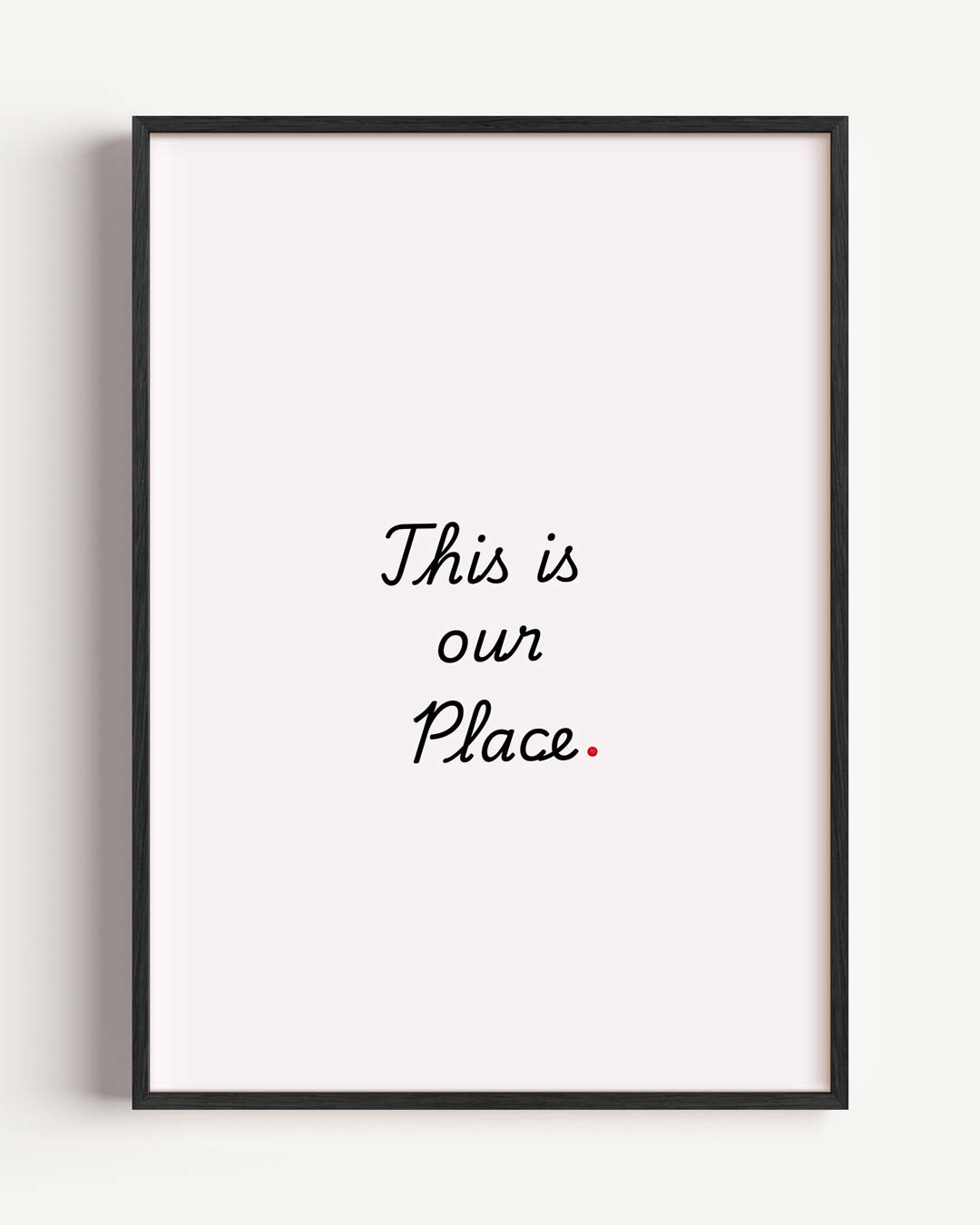 Gezellige Inspiratieposter-WallArtistic