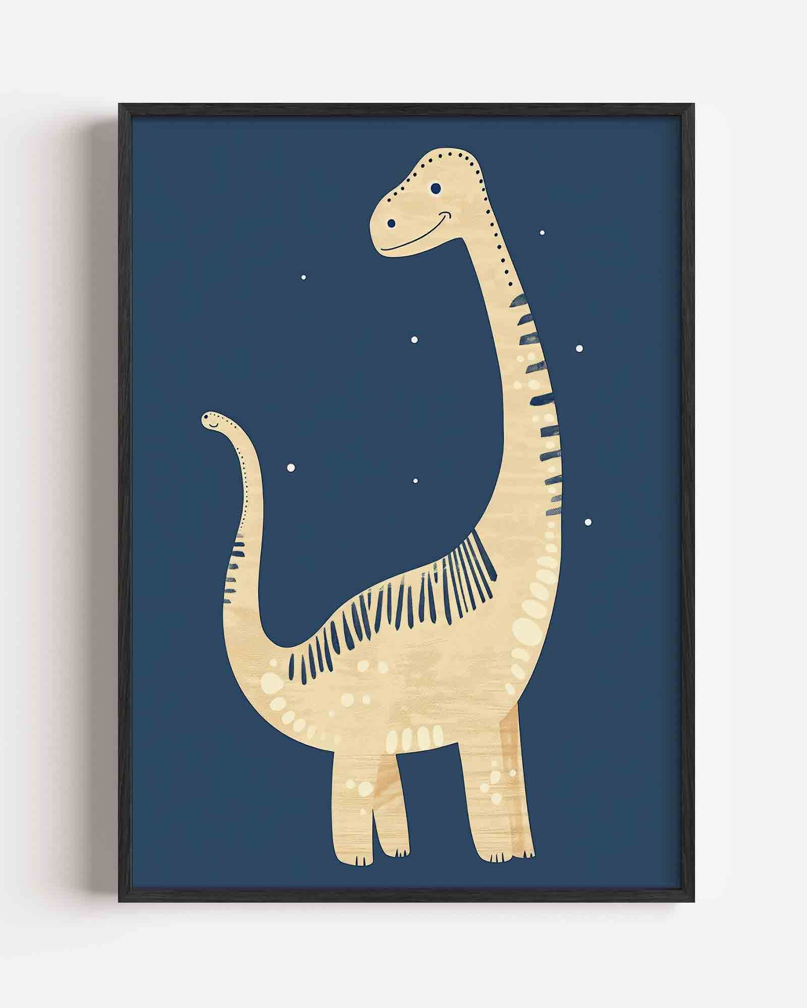 Dinosaurus illustratie Poster
