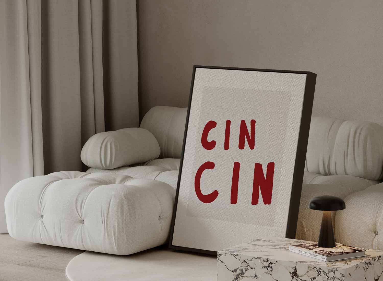 Cheers! Typography Poster