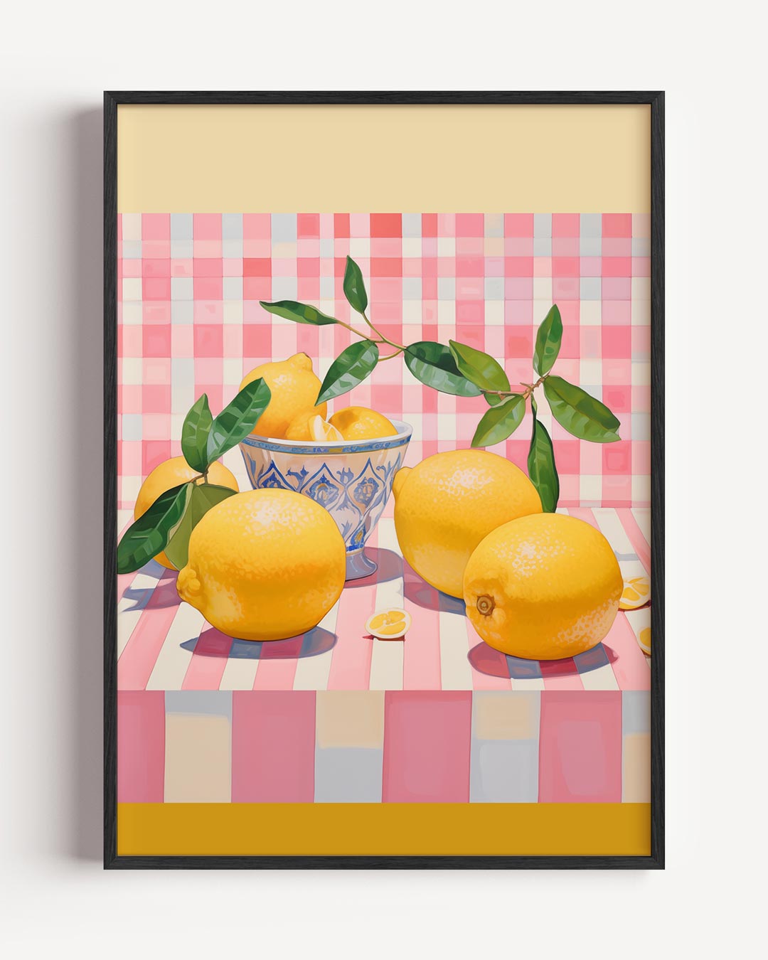 Zomerse Citroenen Poster-WallArtistic