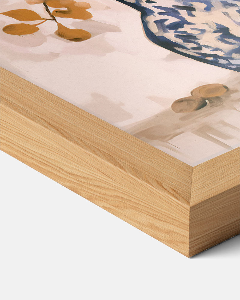 Herfstige Vaas met Pompoenen Poster-WallArtistic