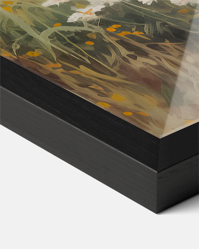 Wilde Bloemen Weide Poster-WallArtistic