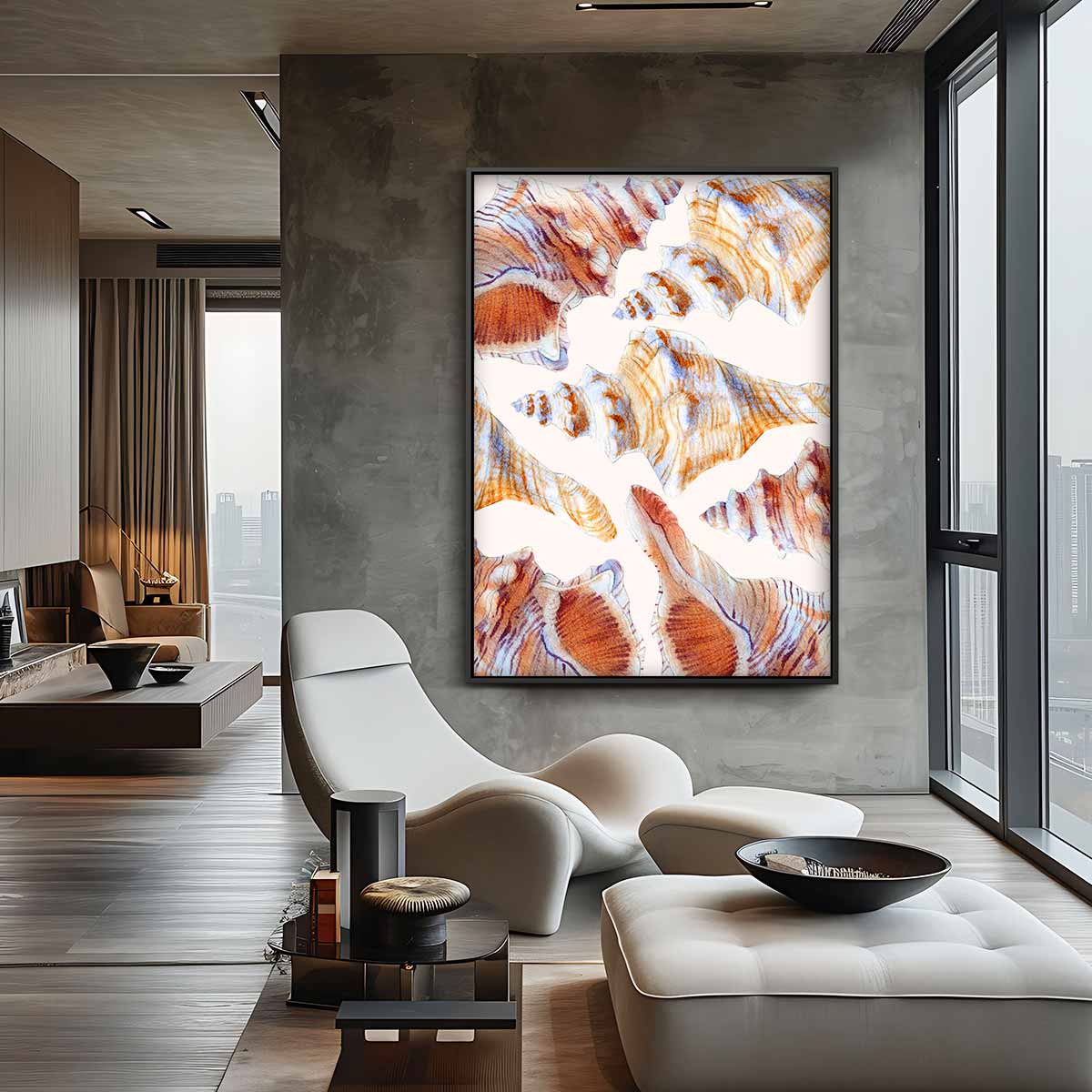 Abstract kunstwerk Kunstwerk-canvas-dibond-plexiglas-wanddecoratie-WallArtistic