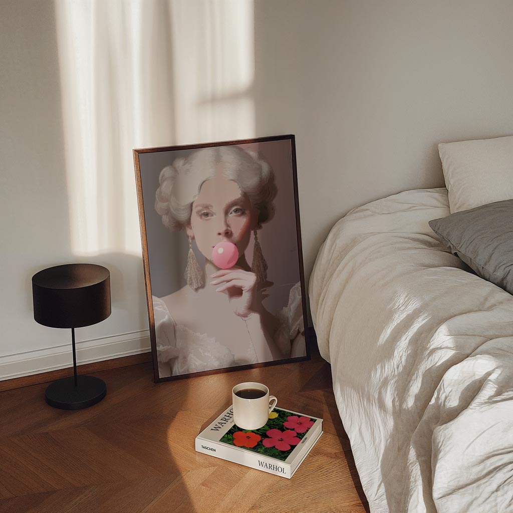 Moderne Elegantie Kunstposter-WallArtistic