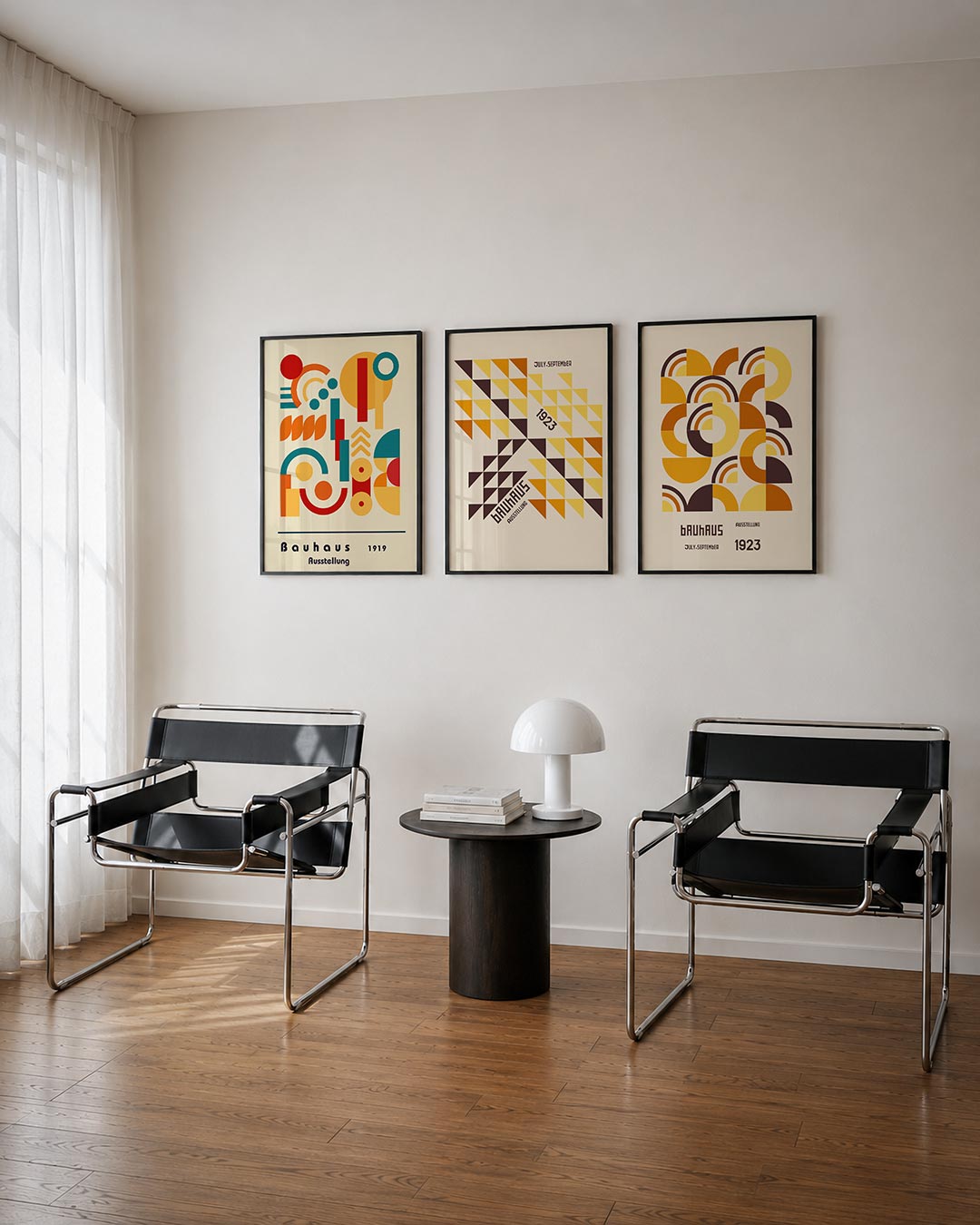 Vormen en vlakkenspel Posterset