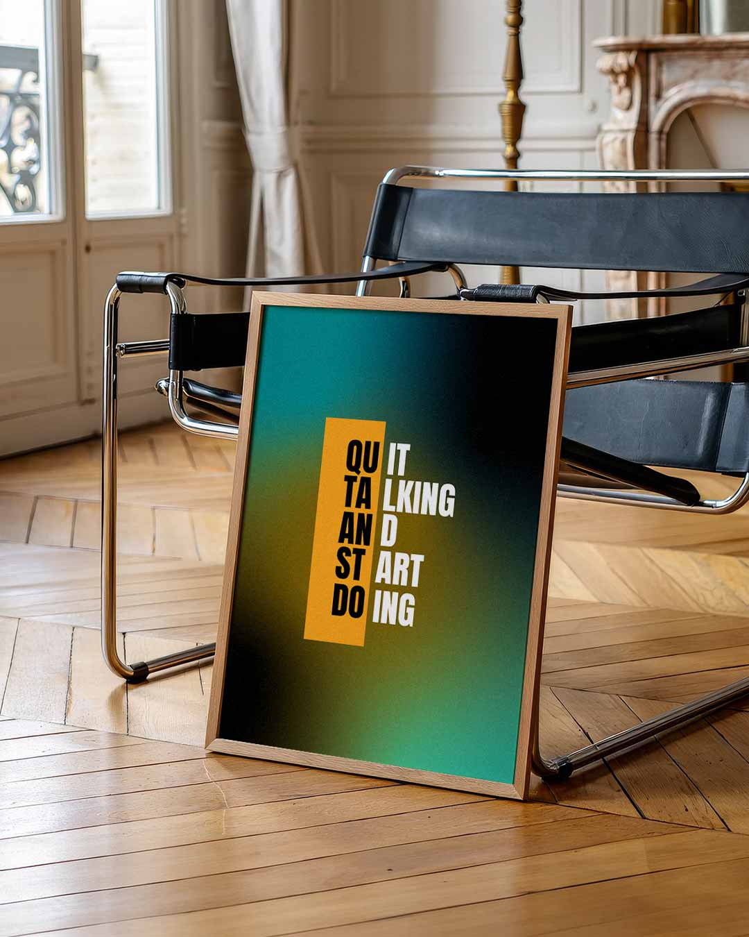 Inspirerende Actieposter