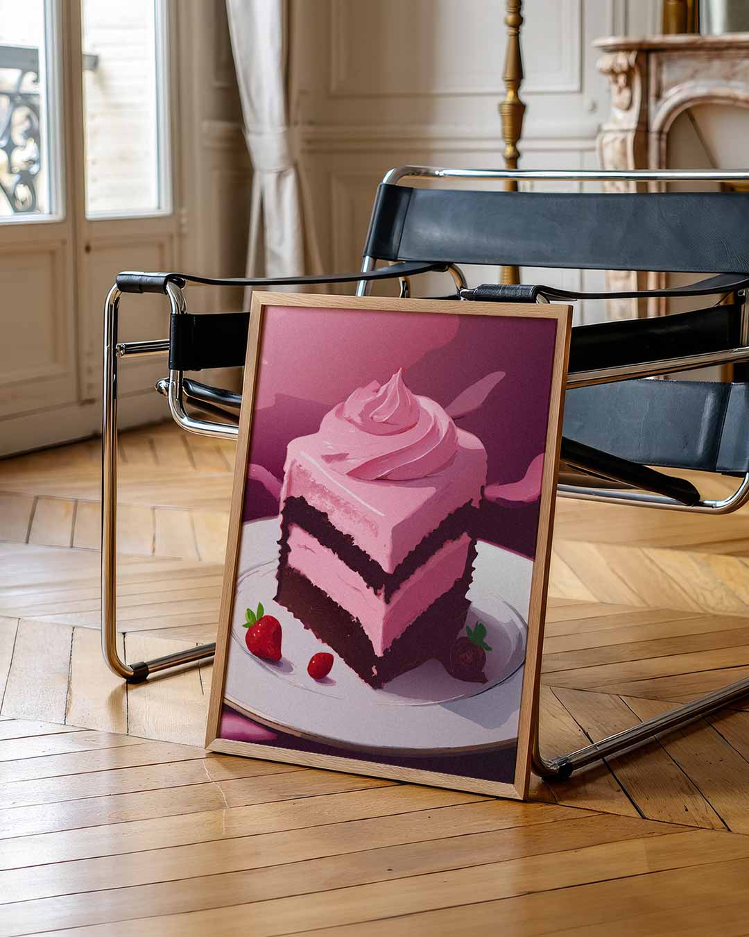 Roze Dessert Verlangen Poster