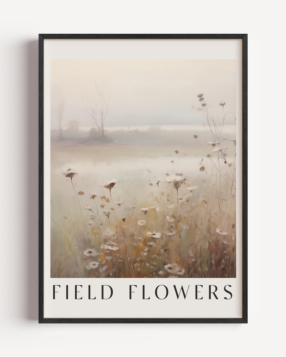 Dromerige Veldbloemen Poster-WallArtistic