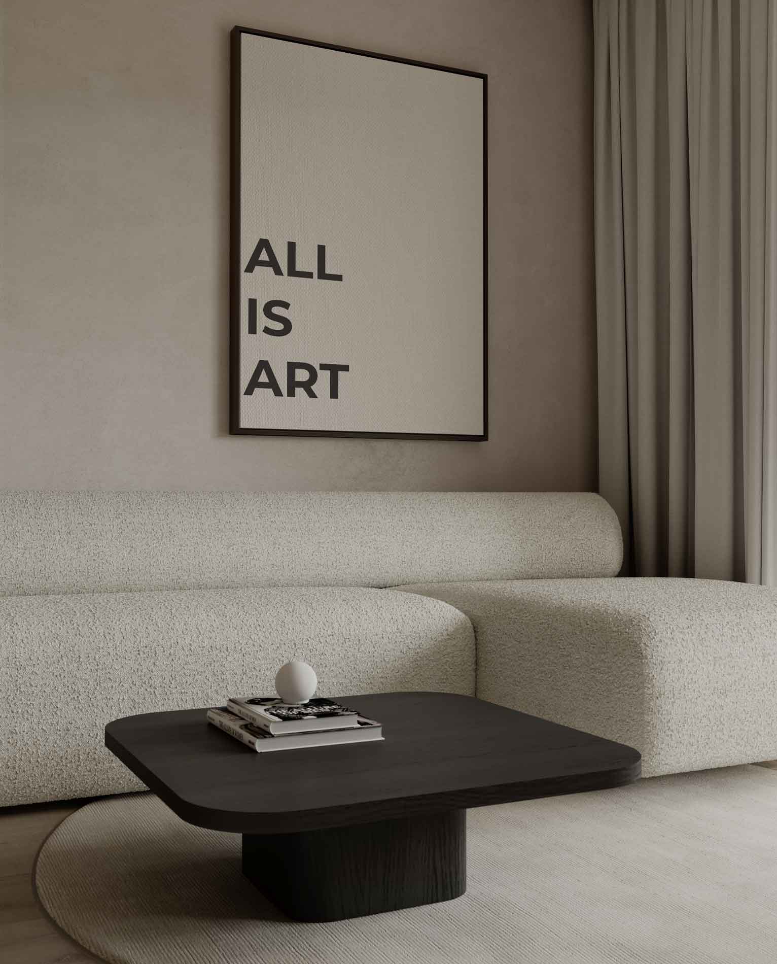 Alles is Kunst Poster