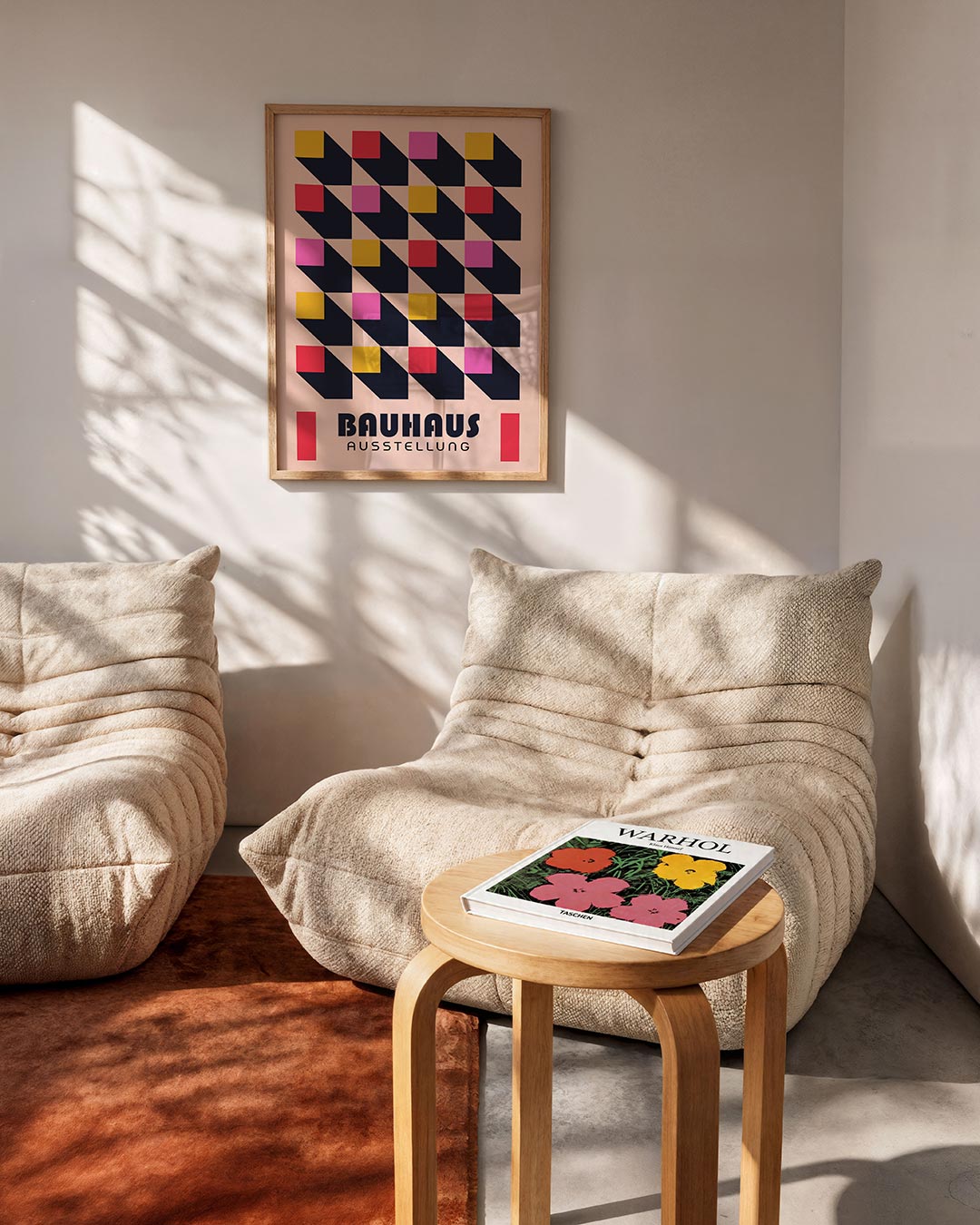 Vorm en schaduw Poster