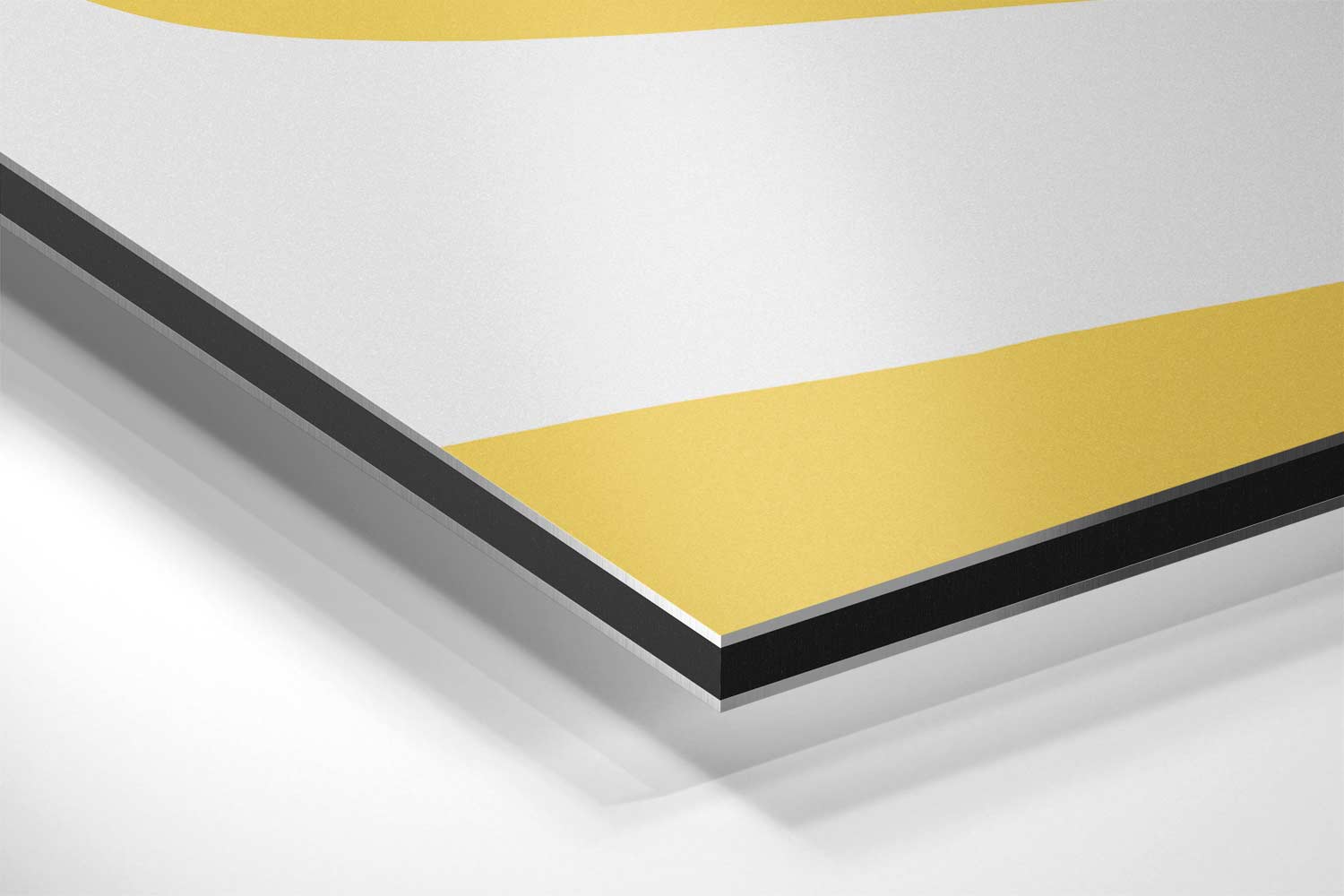Zonnige Kronkelingen Kunstwerk-canvas-dibond-plexiglas-wanddecoratie-WallArtistic