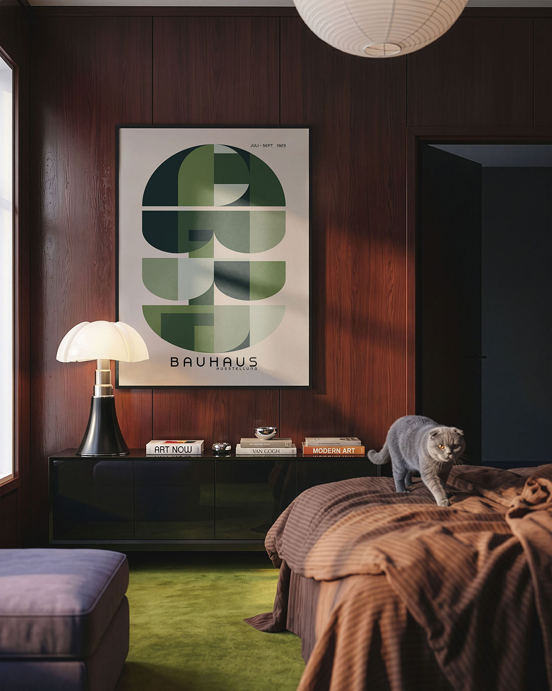 Vormritme en balans Poster