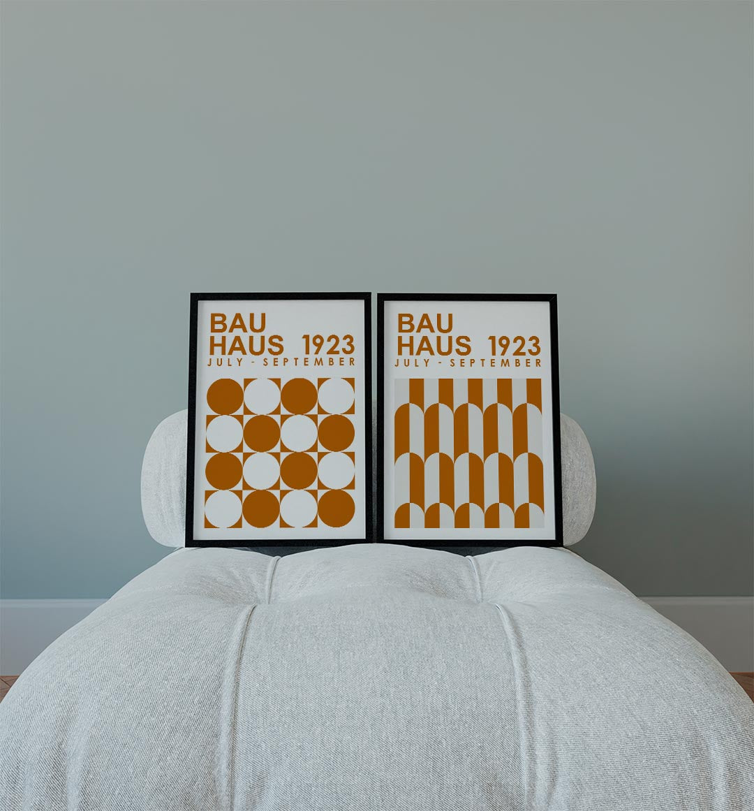 Cirkelritme en tekst Posterset