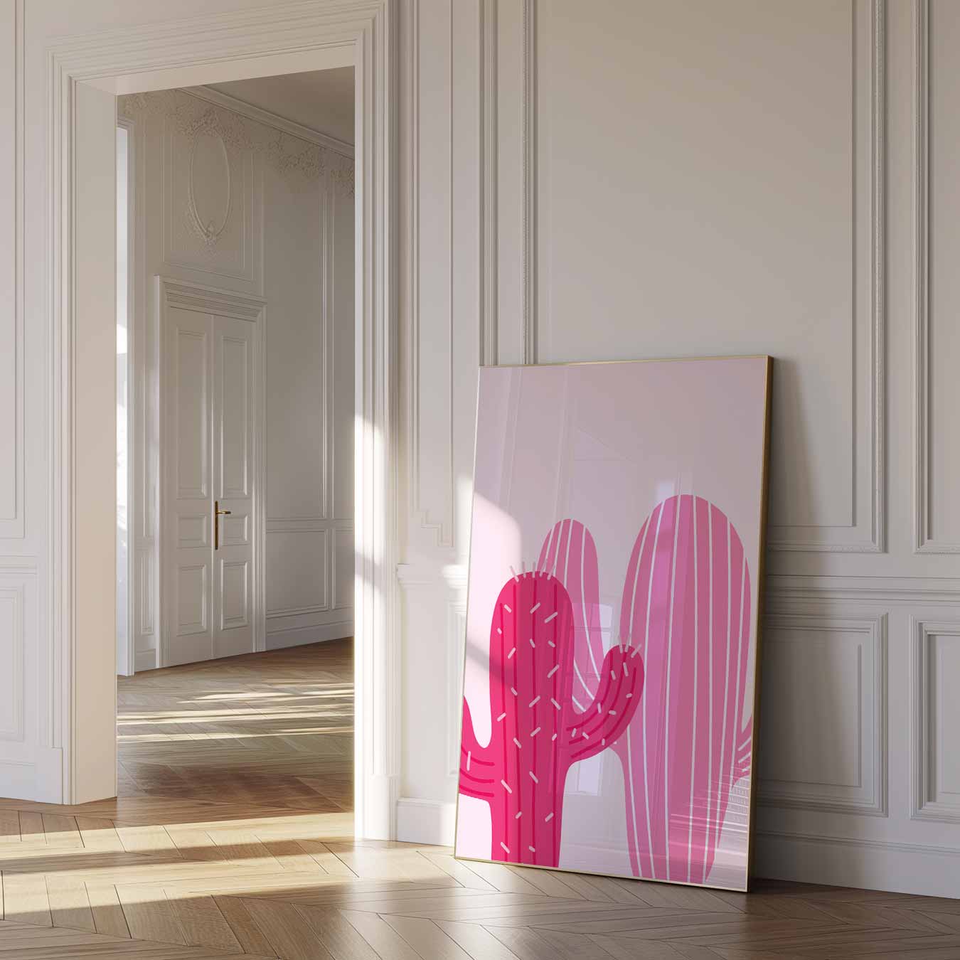 Cactus Vibes Poster-WallArtistic