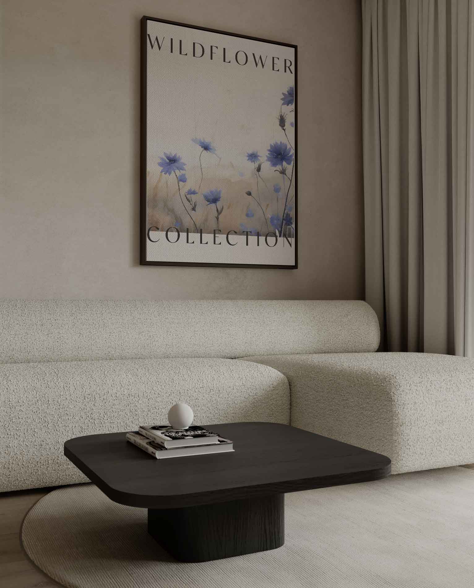 Wildflower Droomland Kunstwerk-canvas-dibond-plexiglas-wanddecoratie-WallArtistic