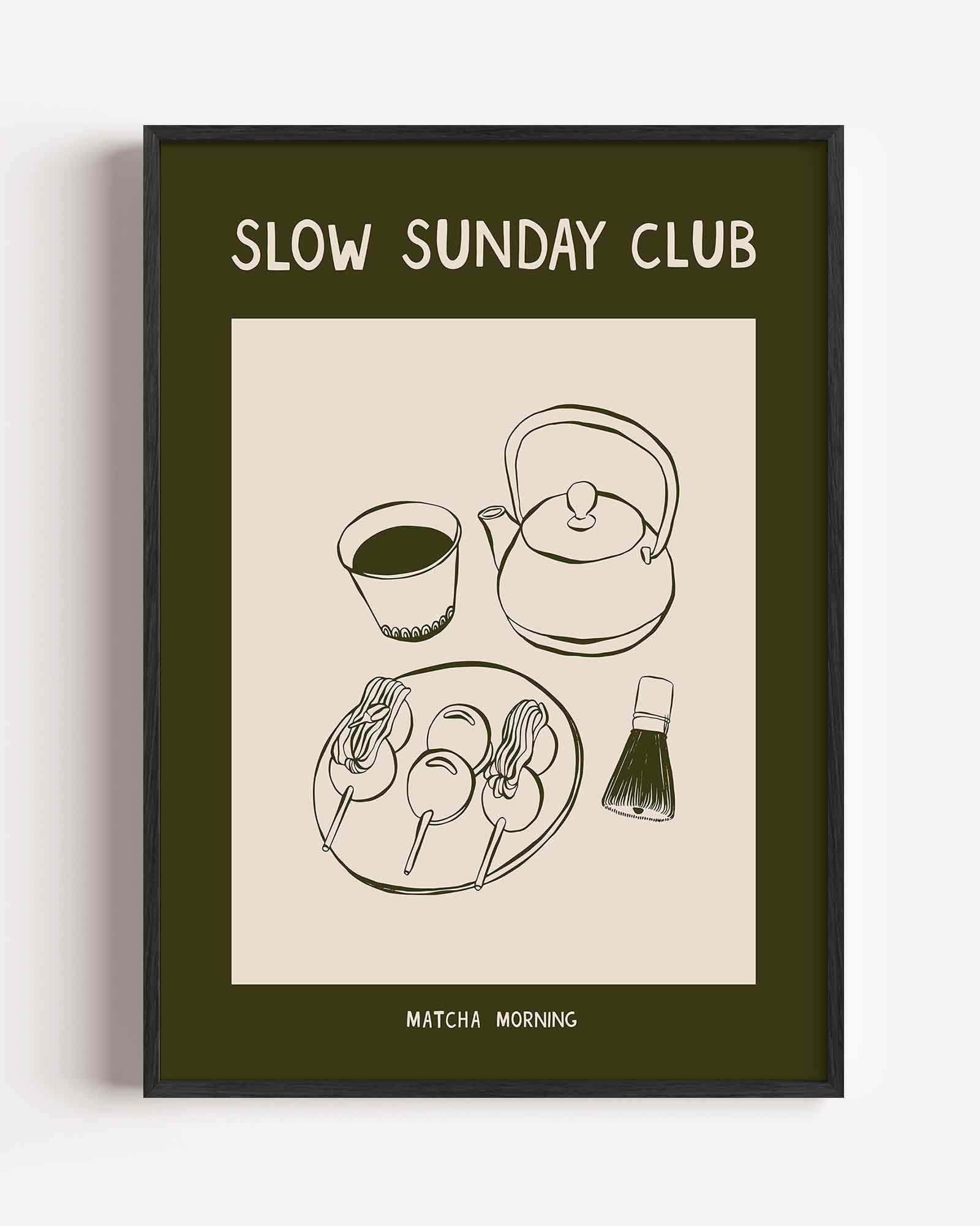 Slow sunday club Poster