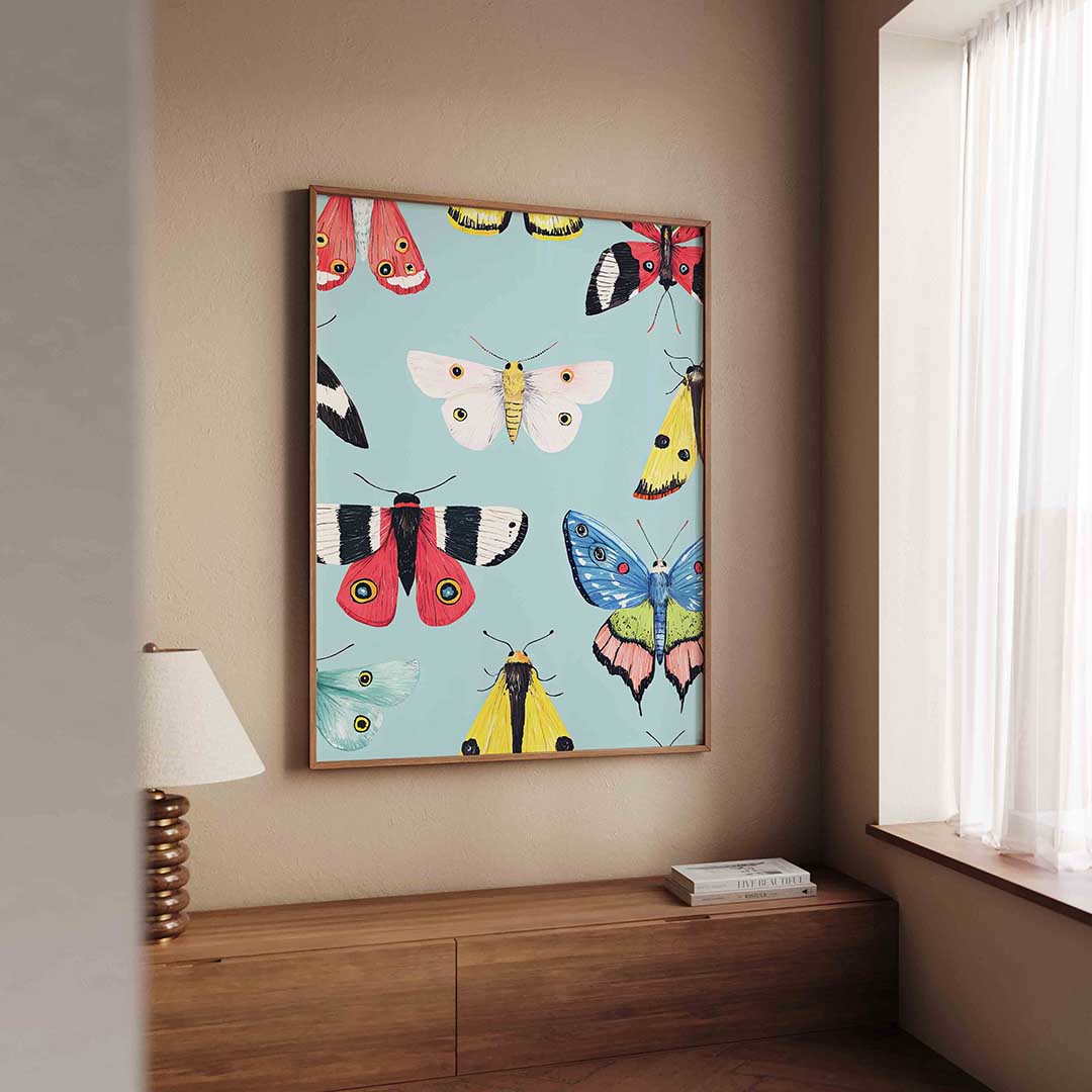 Vlinders en motten Poster