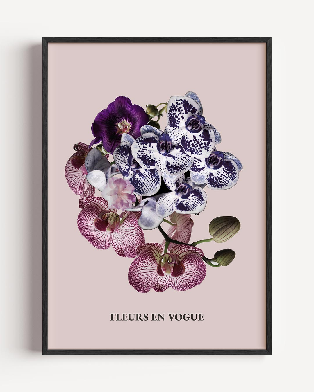 Bloemenpracht in Stijl Poster-WallArtistic