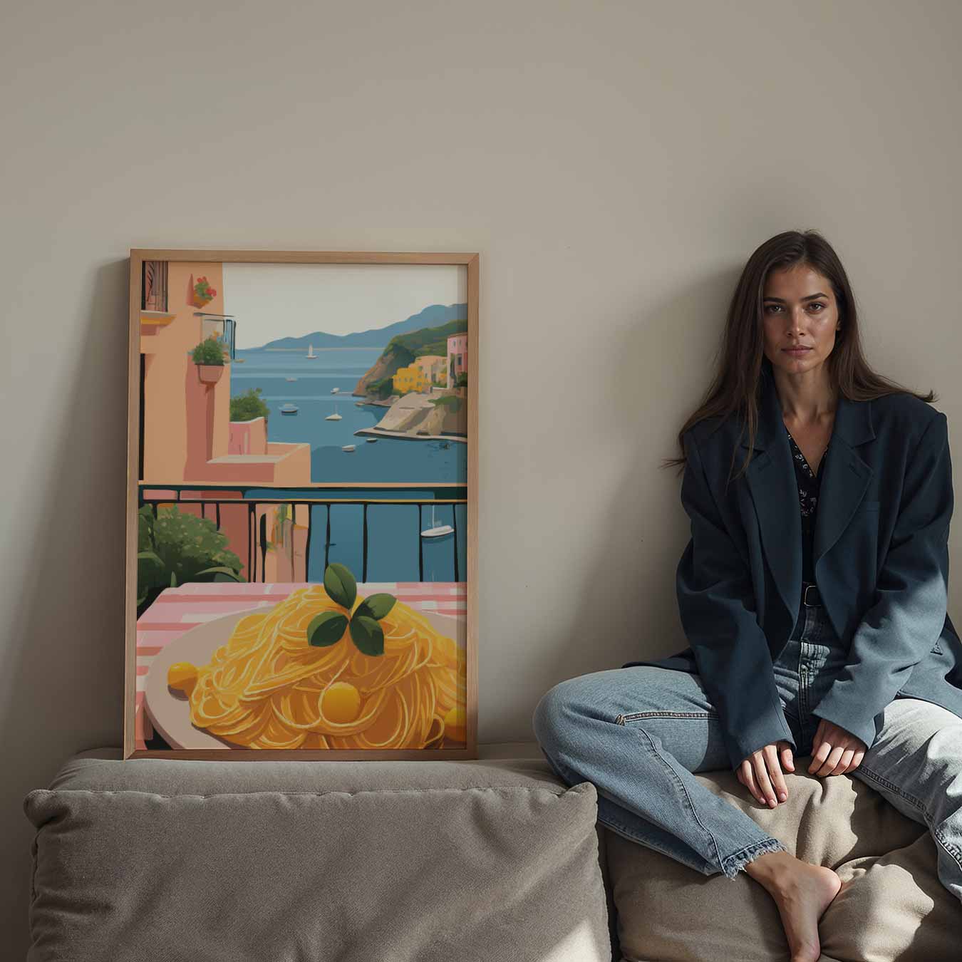 Zomer in Italië Poster-WallArtistic