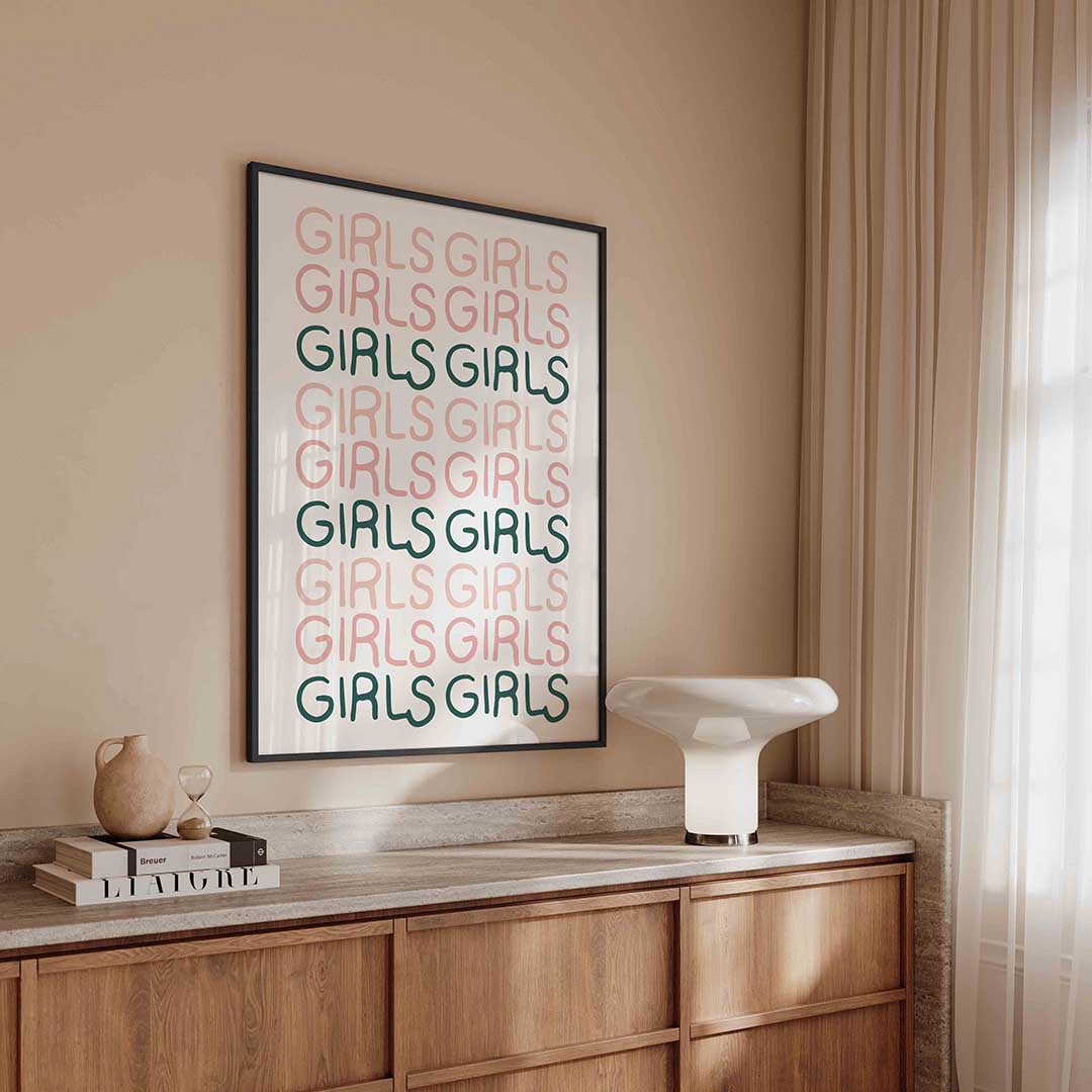Meisjes herhaling Poster