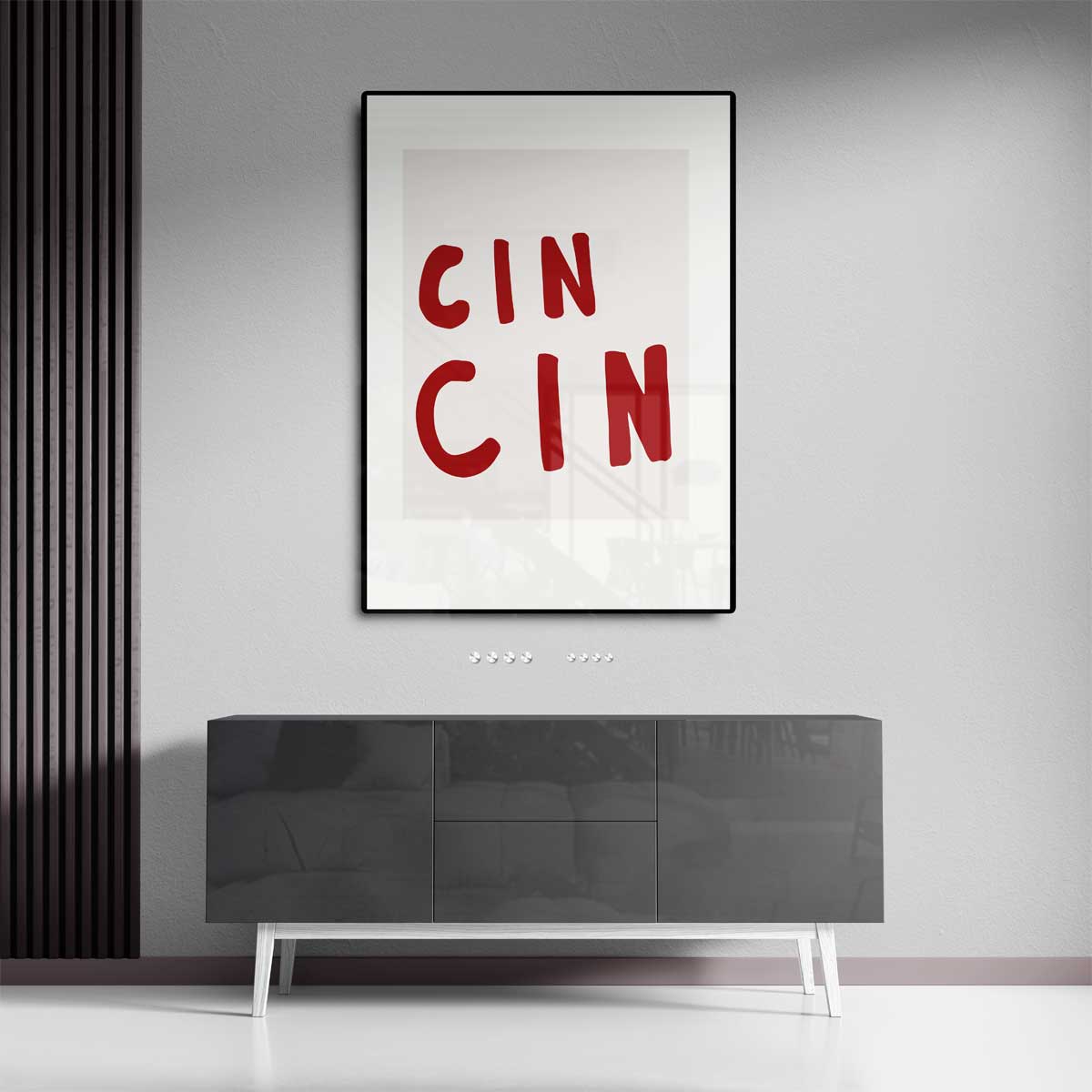 Cheers! Typography Poster