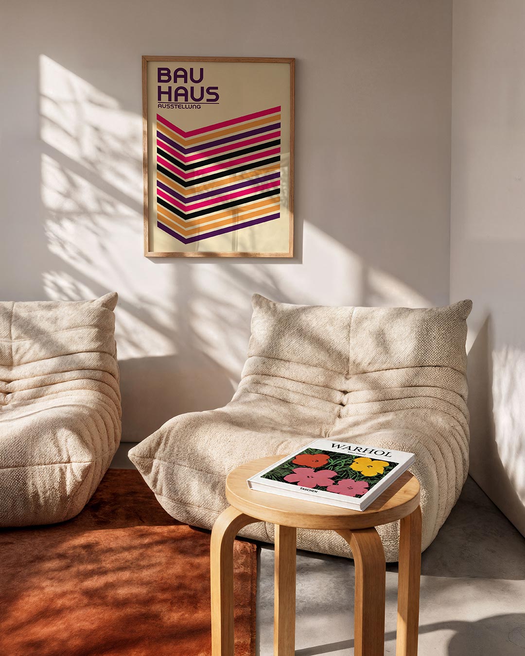 Lijnen en vlakkenspel Poster