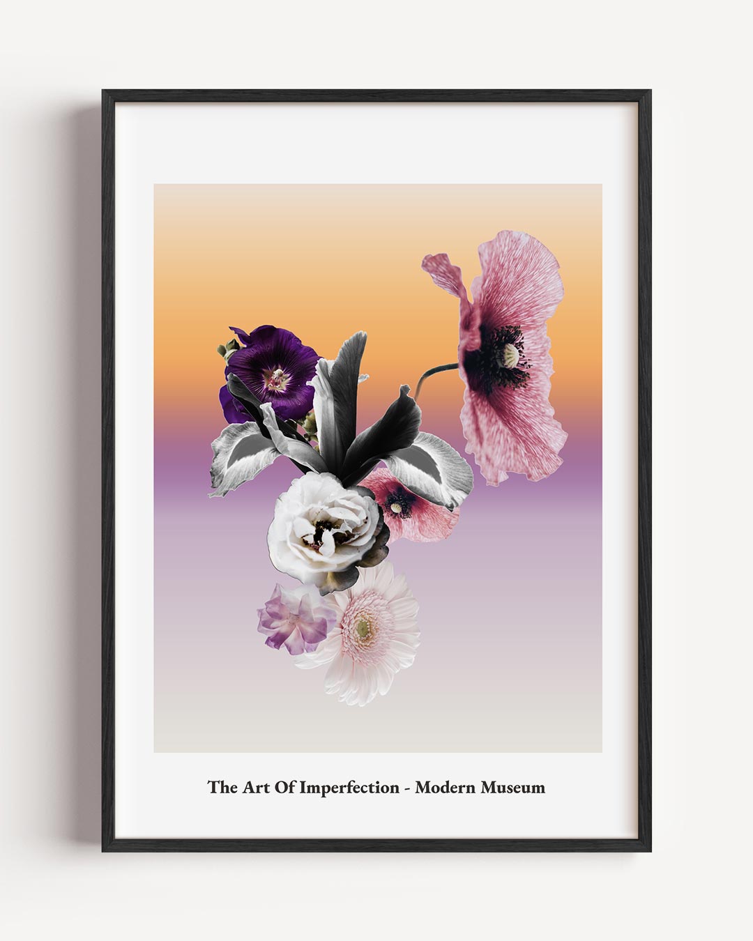 Bloemenpracht in Artistieke Vervaging Poster-WallArtistic