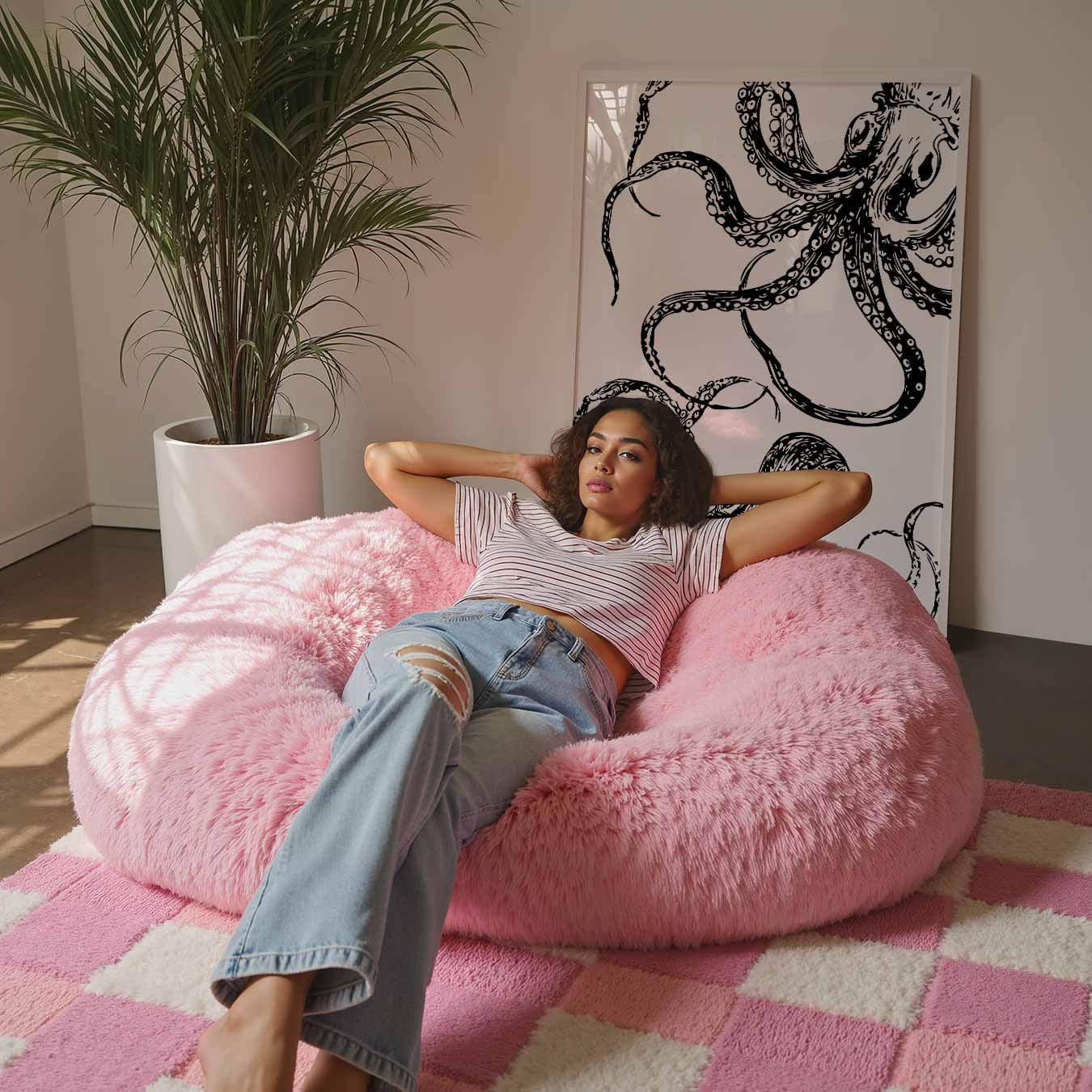 Octopus Elegantie Poster-WallArtistic