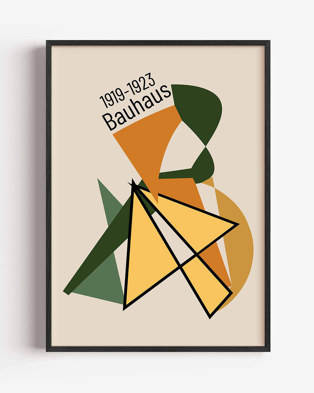 Vormen en vlaken Poster