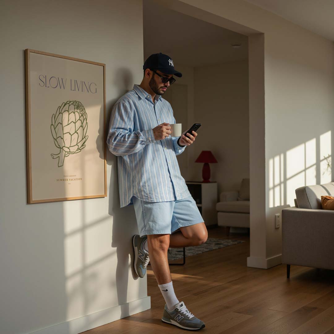 Slow Living Artisjok Poster-WallArtistic