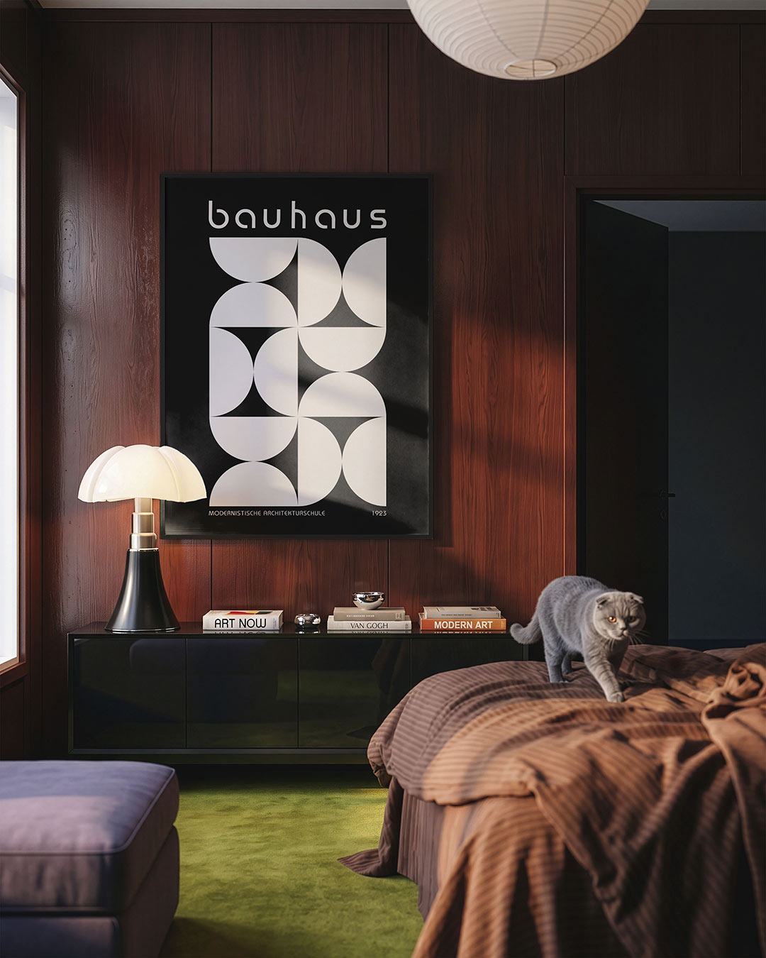 Vormritme en balans Poster