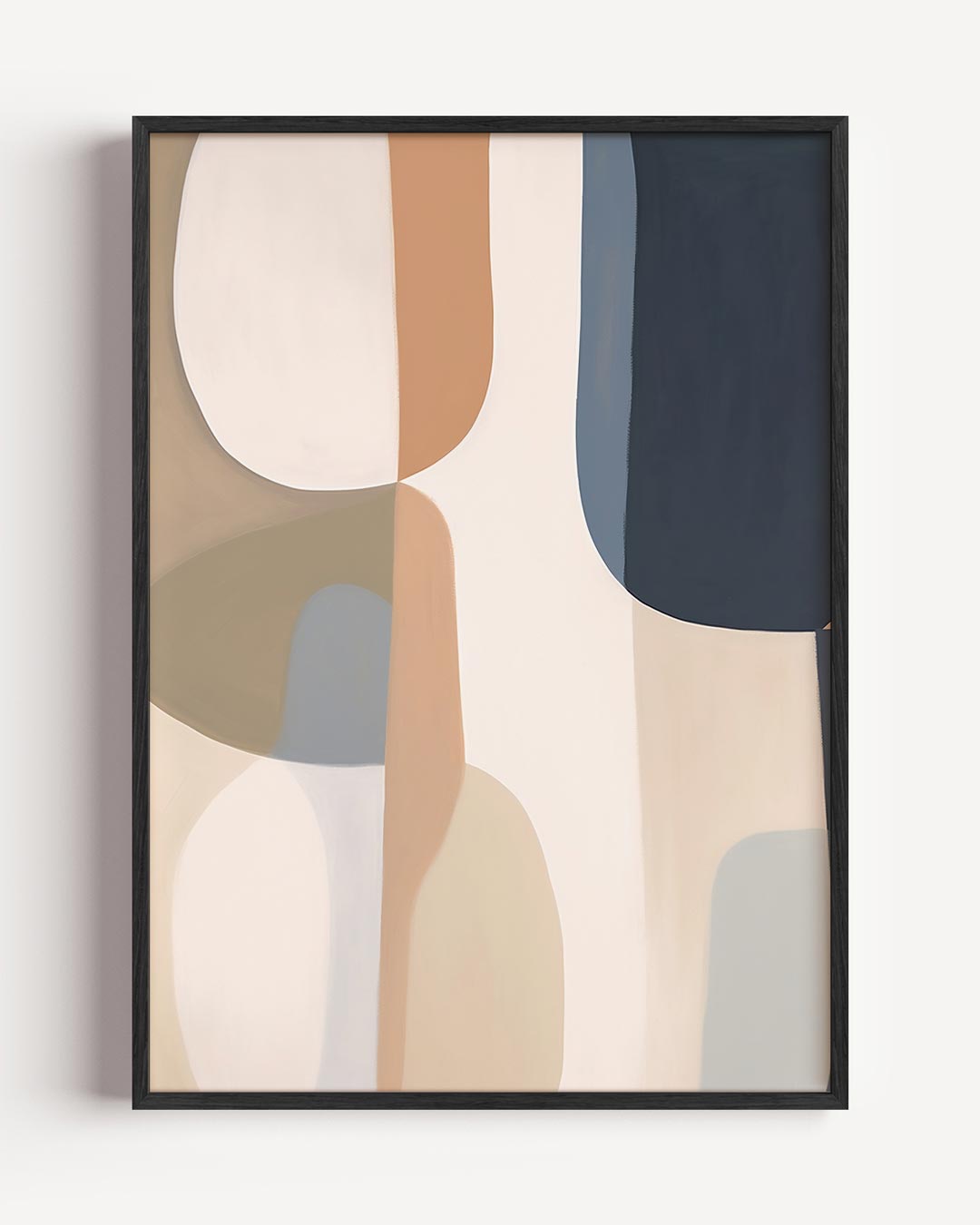 Moderne Abstracte Vormen Poster-WallArtistic