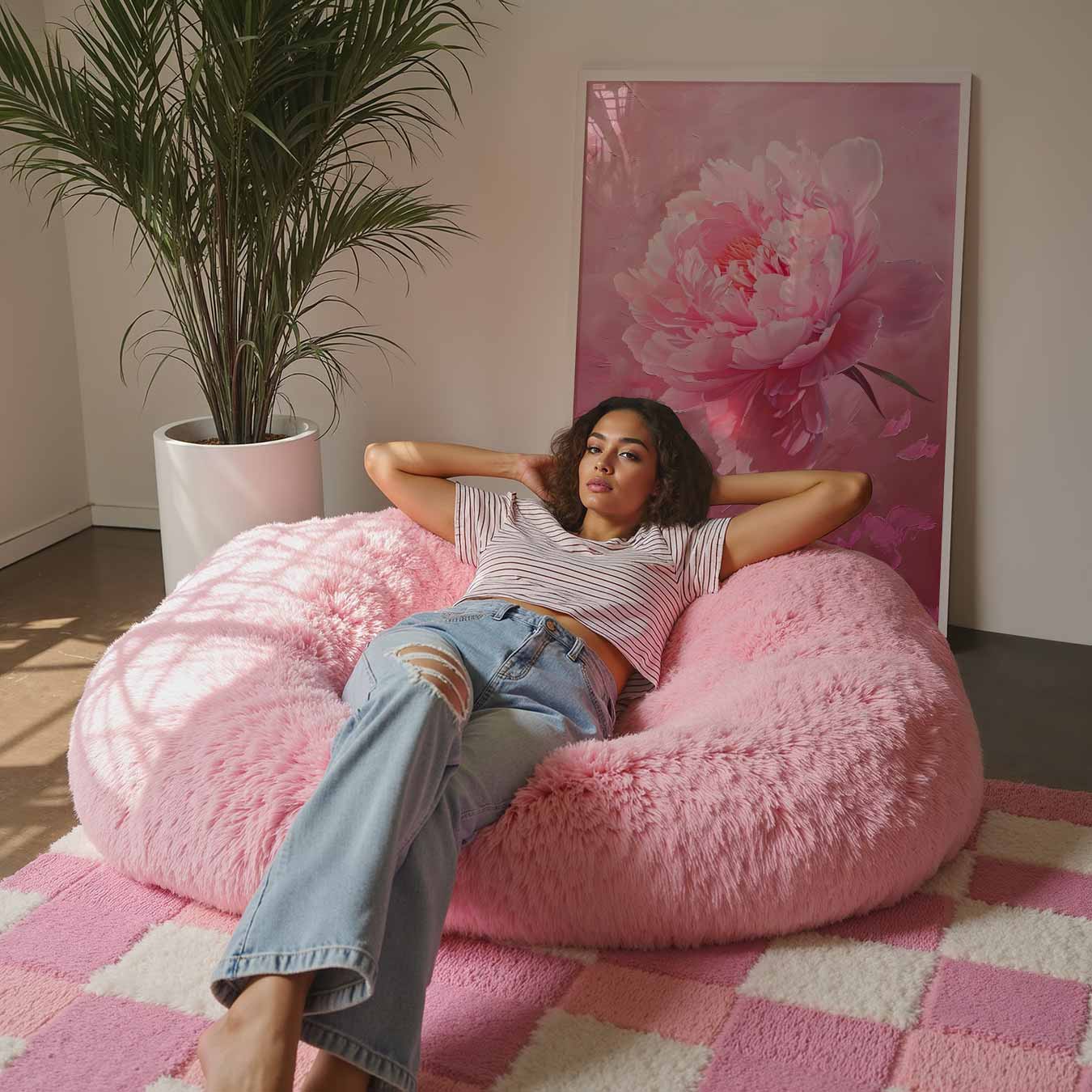 Bloeiende Elegantie Poster-WallArtistic