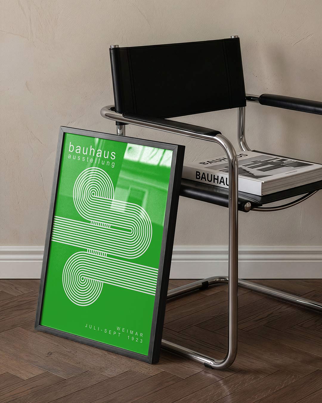 Lijnen en kleurvlakken Poster