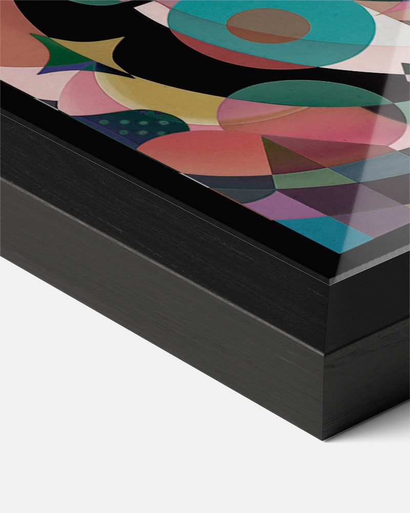 Kleurrijke Dromen Abstracte Kunstposter-WallArtistic