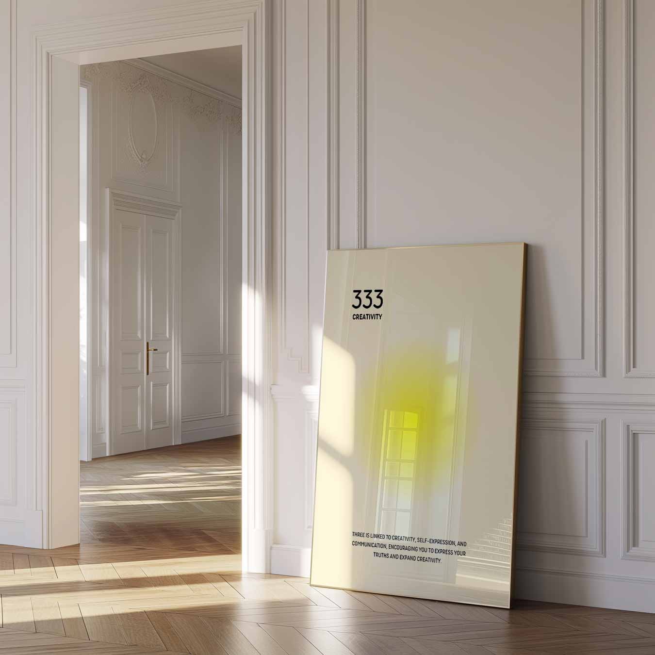 Inspiratieposter Creativiteit 333 Poster