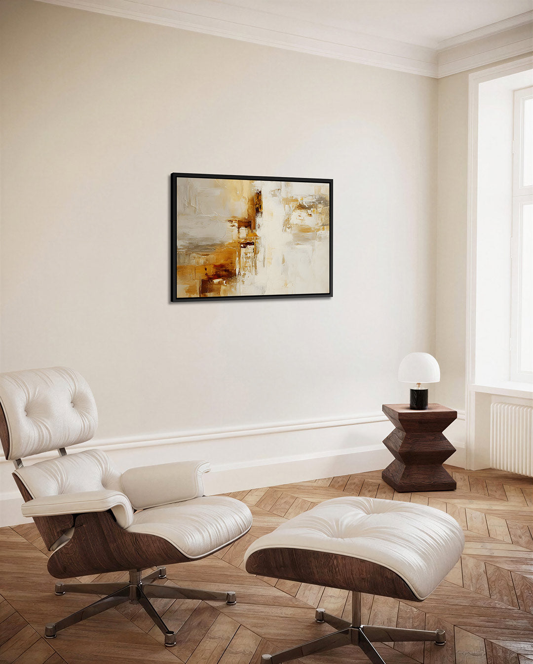 Warme kleuren harmonie Kunstwerk