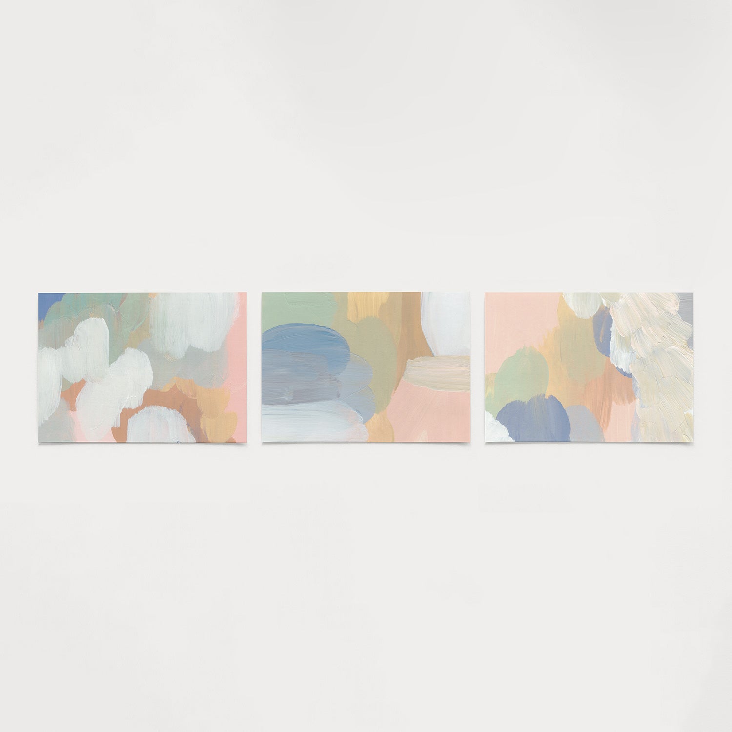 Kleurrijke wolken Posterset