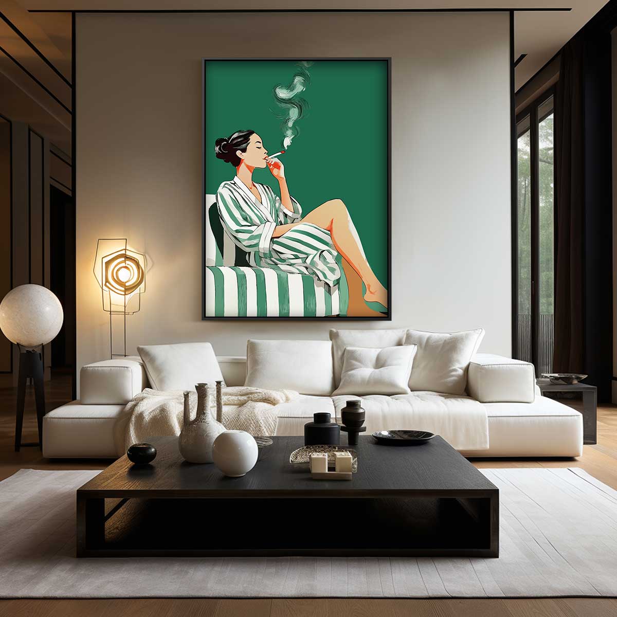 Ontspannen Moment Kunstwerk-canvas-dibond-plexiglas-wanddecoratie-WallArtistic