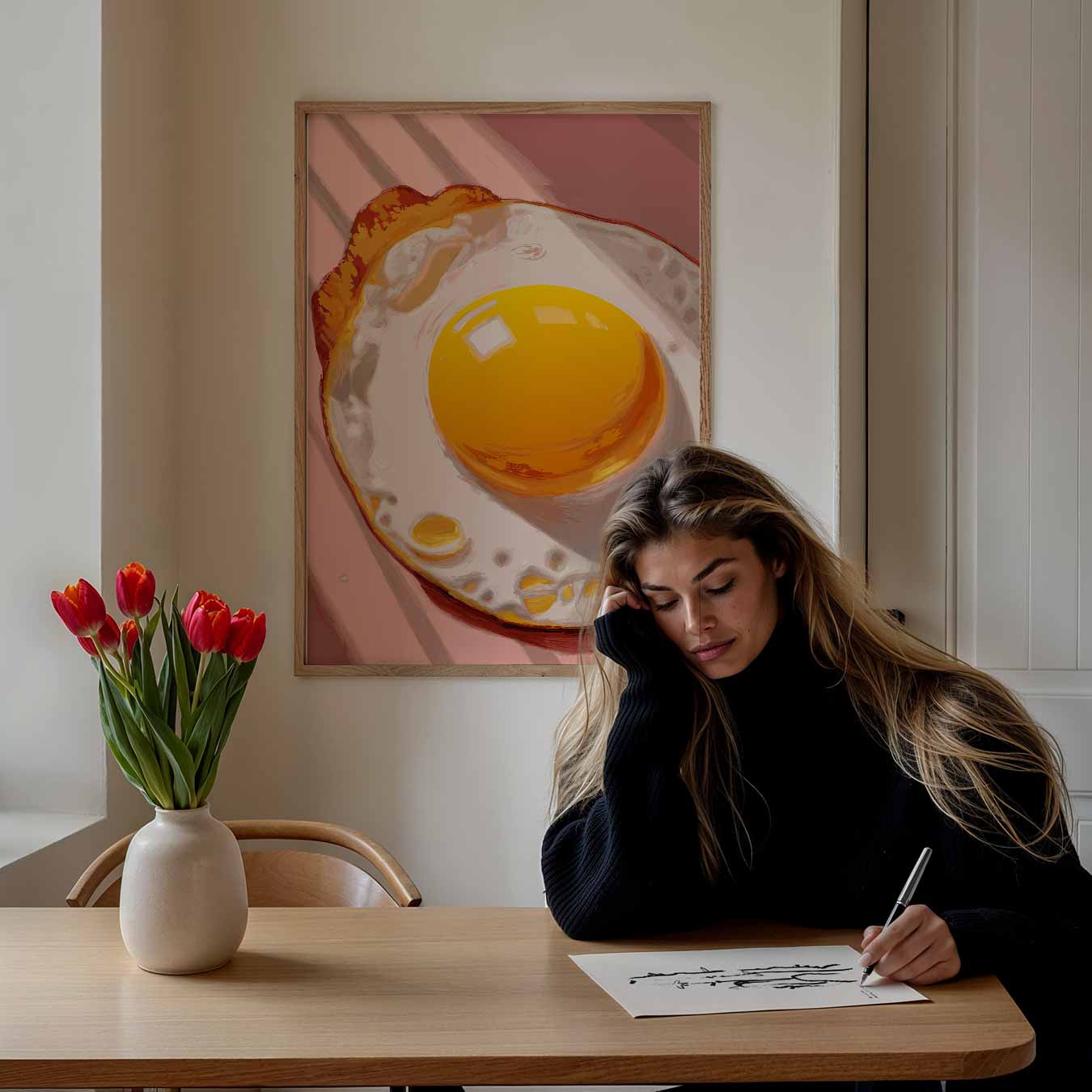 Sunny Breakfast Delight Poster