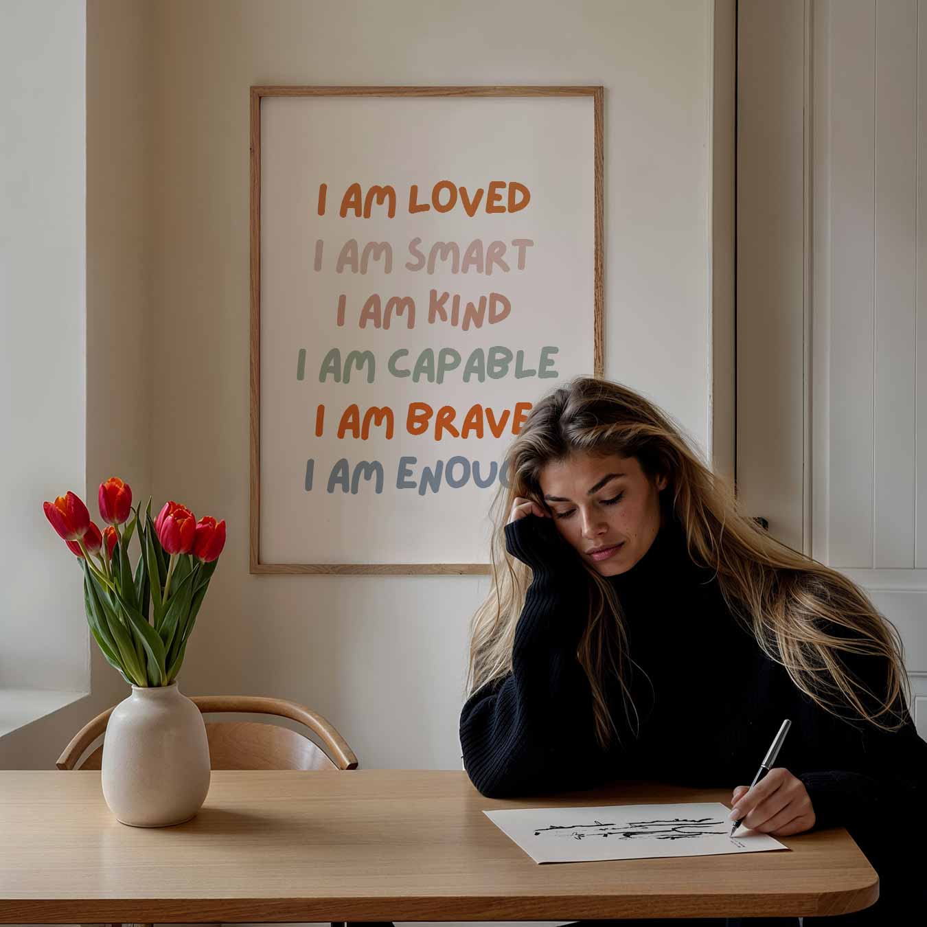 Inspirerende Dagelijkse Mantra Poster
