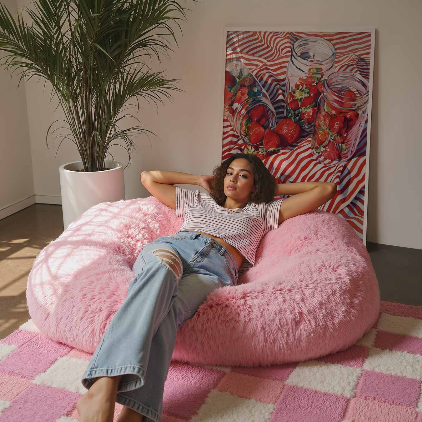 Zomerse Aardbeien Poster-WallArtistic