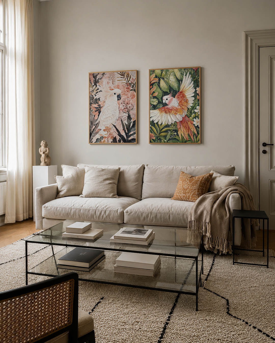 Vederlichte elegantie Posterset