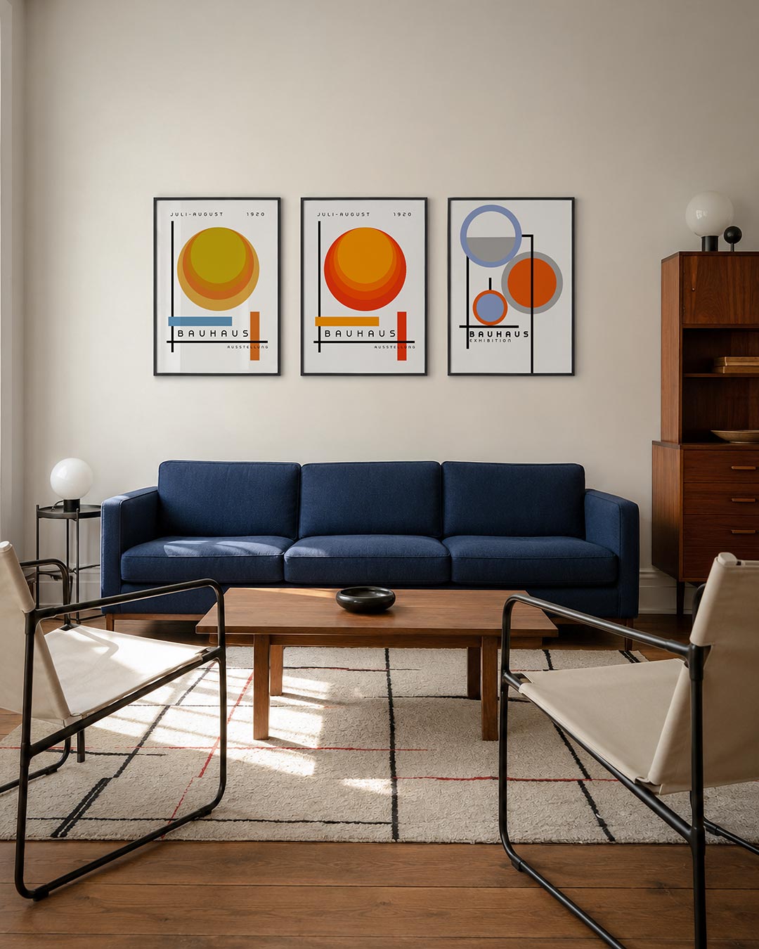 Cirkel en lijnen Posterset
