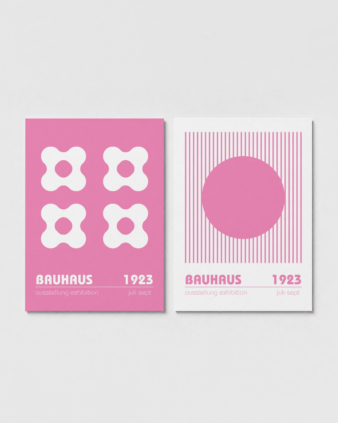 Vormen en vlakken Posterset