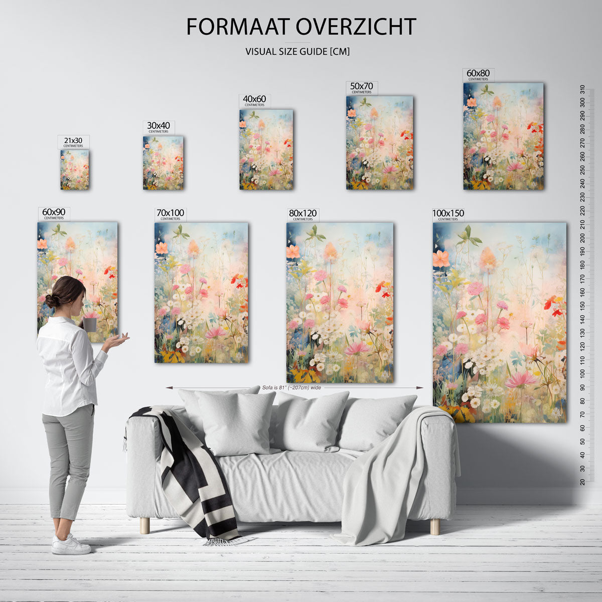 Bloemenpracht Poster