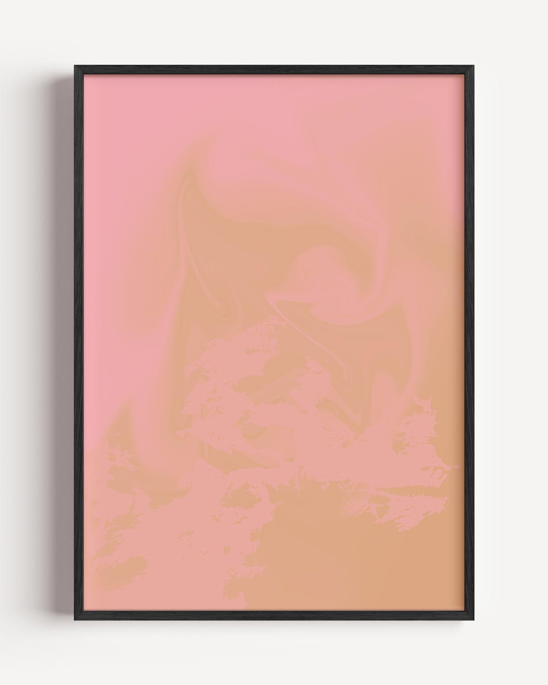 Zachte Pastel Abstractie Poster-WallArtistic